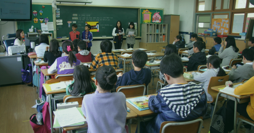 学校風景の画像